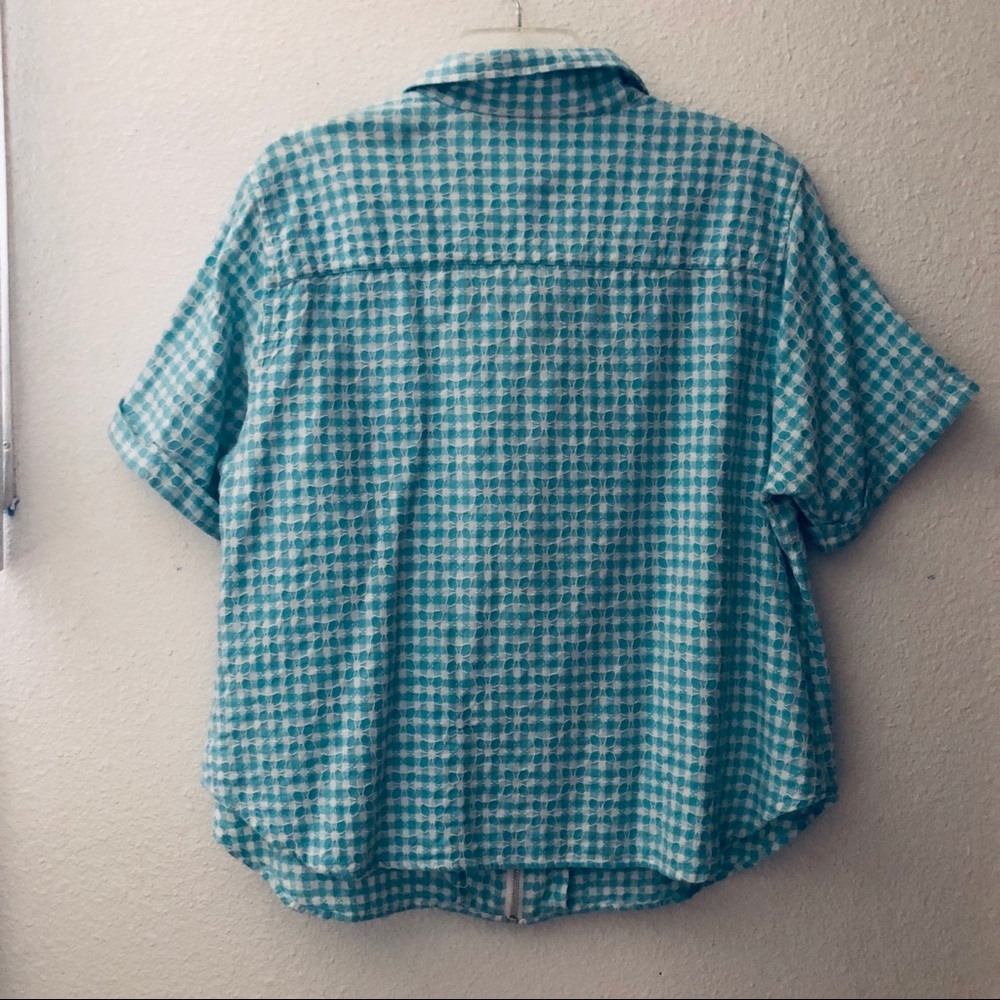 FASHION BUG PLUS SIZE ZIP UP BLOUSE SIZE 18/20 - Picture 2 of 6